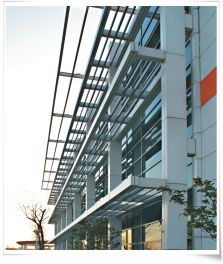苏嘉杭高速公路阳澄湖服务区建筑幕墙工程